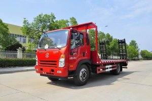 這款國(guó)六挖機(jī)平板運(yùn)輸車(chē)很火，關(guān)注沒(méi)？